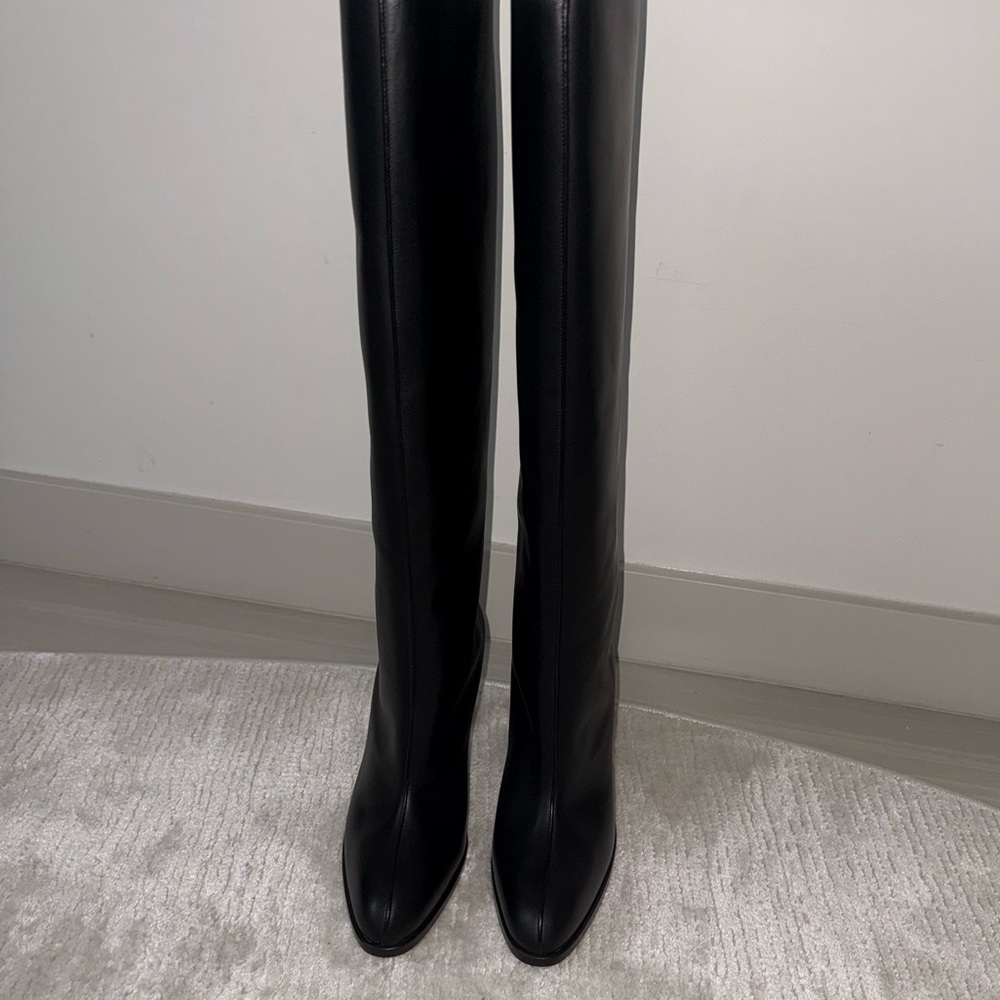 The Row Wide Shaft Boots,39.5,Black - Picture 6 of 16